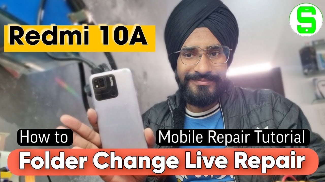 Redmi 10 Folder Redmi 10A Folder Change Live Repair Tutorial in Punjabi | Redmi 10A ...