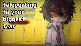 Celebrity teleporting to your biggest fear | bnha mha gc gacha club trend | deku angst | fan_mks 🌱 Wealth