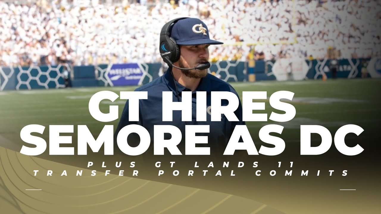Georgia Tech Hires a New Defensive Coordinator Plus The Latest Transfer Portal News
