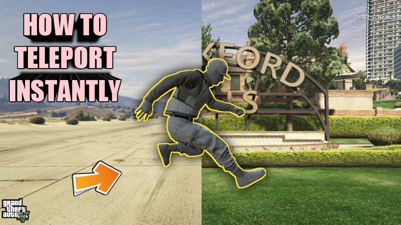 HOW TO TELEPORT ACROSS THE MAP INSTANTLY *SOLO* - GTA 5 ONLINE