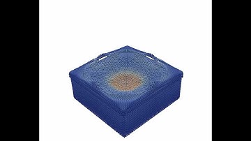 Falling Droplet 3D Simulation | Smoothed Particle Hydrodynamics (SPH)