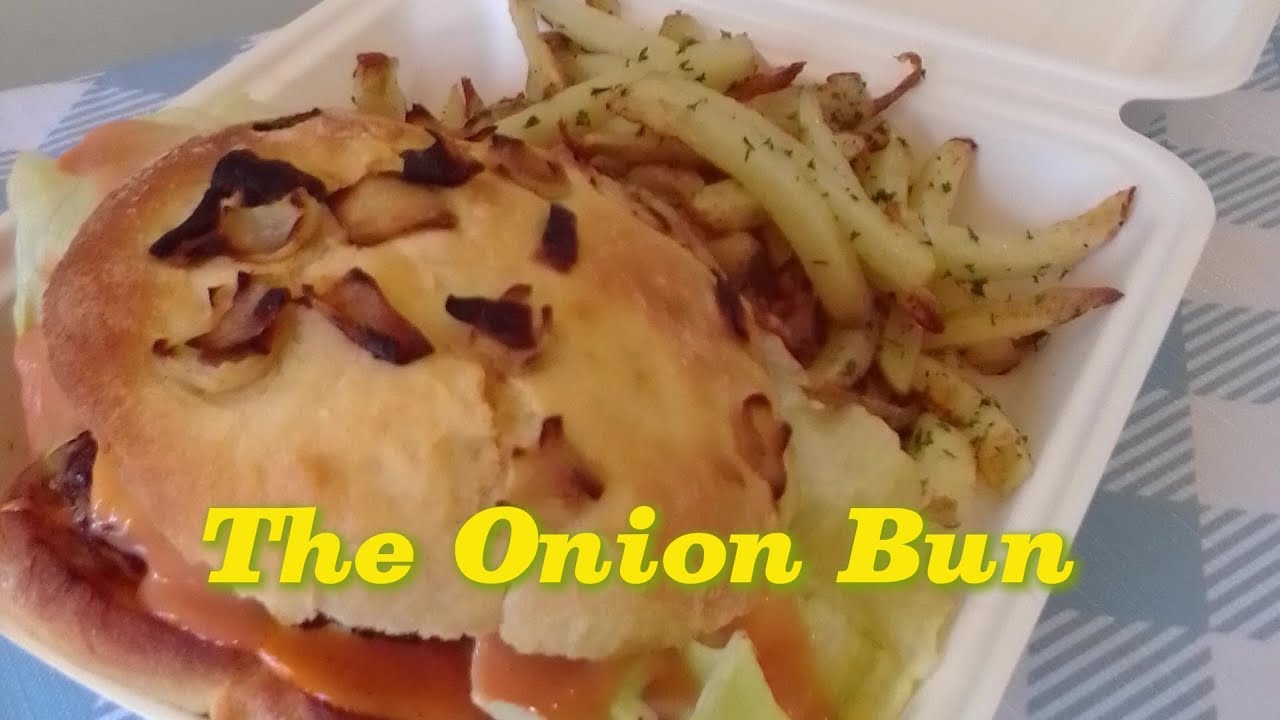 Awful Awful Burger recipe, the onion bun, by Mister Monkey. Like Little ...