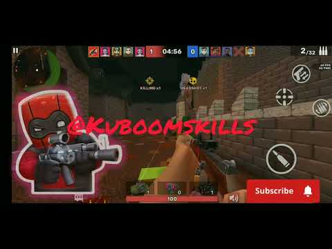 Kuboom 3d FPS online jogo de tiro #kuboom #ky6ym #gaming #gameplay