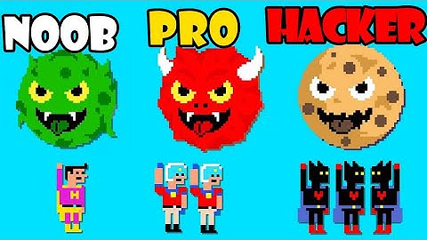 NOOB vs PRO vs HACKER - Best Hero | Gameplay Walkthrough (Android,iOS)