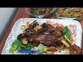 Mutton leg steam roast by sarahs kitchen