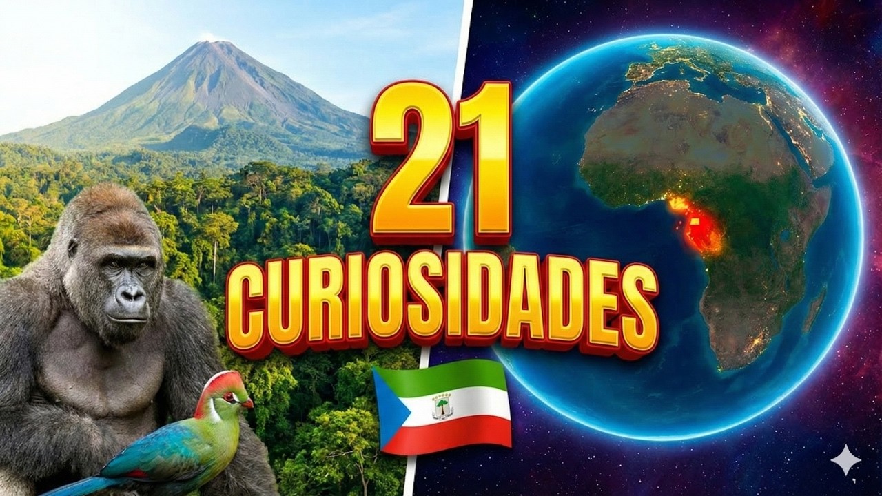 21 Curiosidades de GUINEA ECUATORIAL que NO SABÍAS (Parece ESPAÑA) 🇬🇶