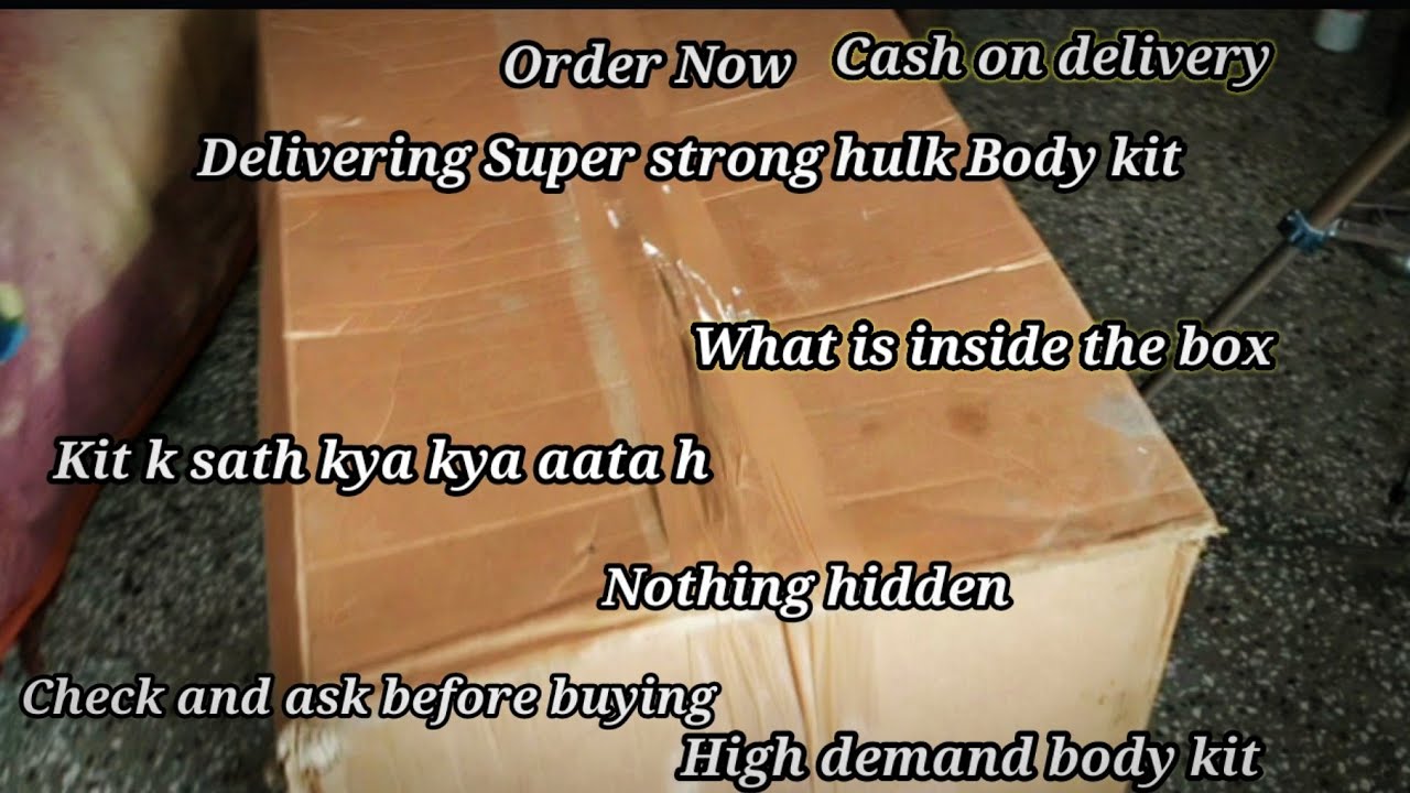 What comes in the box | watch before buying | Delivering r1m full body ...