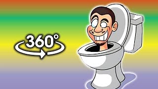 Skibidi Toilet Anime 360° Finding Challenge  - Hide and seek  | 360° VR\/ 4K Video Experience