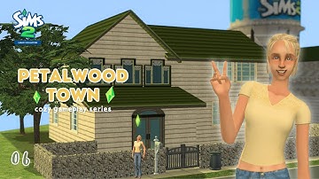 06. Starting a home business in rags to riches challenge? 🌻| Sims 2 Cozy Gameplay | Petalwood Town 🌲