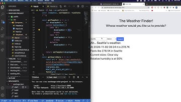 Weather Finder application