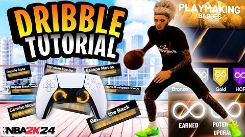 THE ULTIMATE NBA 2K24 DRIBBLE TUTORIAL W/ HANDCAM (HOW TO L2 CANCEL + DRIBBLE GLITCH AND MORE!!)