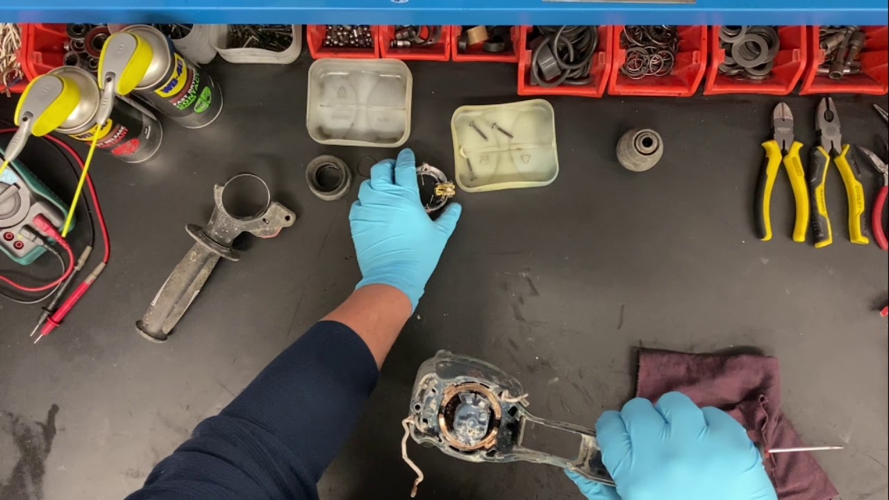 BOSCH GBH 2-26 DFR / CUM SE DEZASAMBLEAZA / HOW TO DISASSEMBLE - YouTube