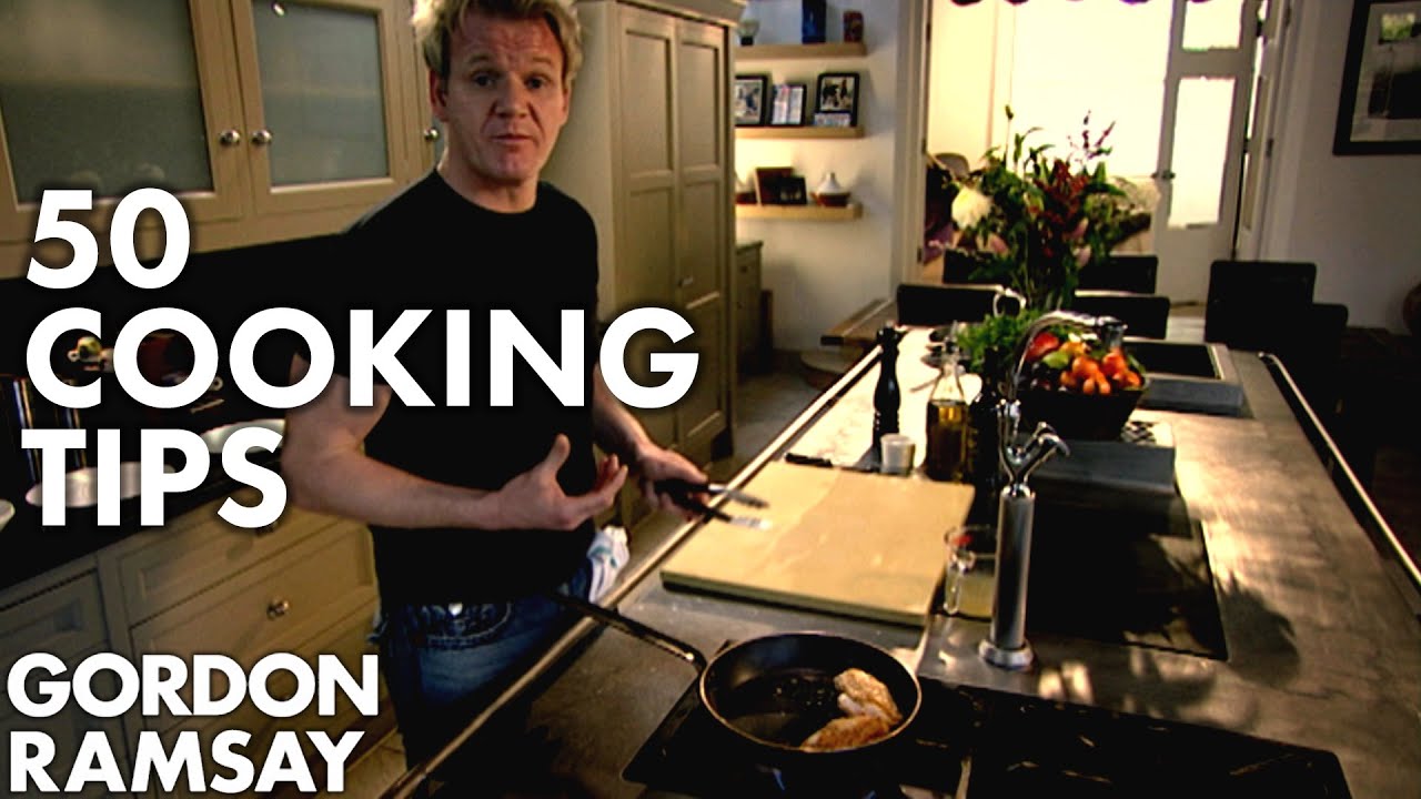 ⁣50 Cooking Tips With Gordon Ramsay | Part Two