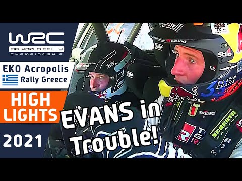 WRC Highlights Friday Morning : EKO Acropolis Rally Greece 2021