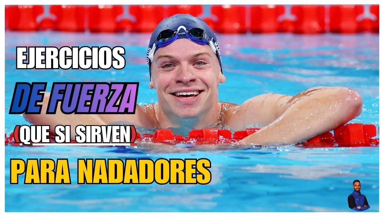 Ejercicios fuera del agua para nadar más rápido | Fuerza específica para nadadores