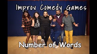 Improv Comedy Game - Number of Words