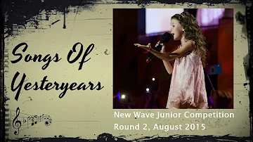 Daneliya Tulesghova. Songs Of Yesteryears. Day 02, Aug 2015 New Junior Wave Competition.