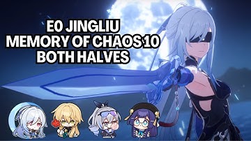 THE NEW STRONGEST ICE DPS! | E0 Jingliu Hypercarry | Memory of Chaos Stage 10 | Honkai Star Rail 1.4