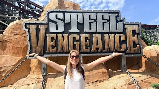 Steel Vengeance Is ABSOLUTE INSANITY! | First Ride Reactions