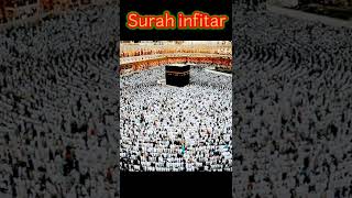 Quran recitation surah al infitar by hafiz Nasim aktar