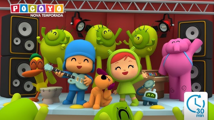 Let's Go Pocoyo! 30 MINUTOS [Episódio 1] em HD 