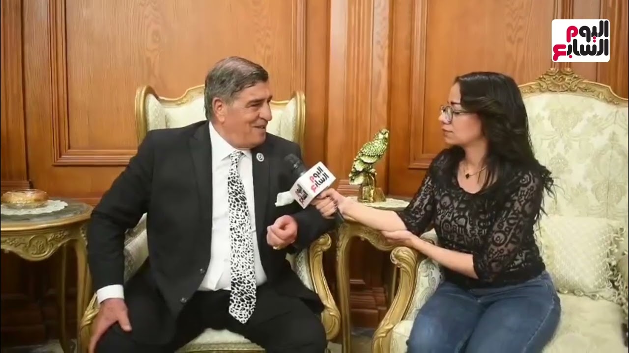 لقاء النائب أحمد فؤاد أباظة نائب الأمين العام لحزب الجبهة الوطنية