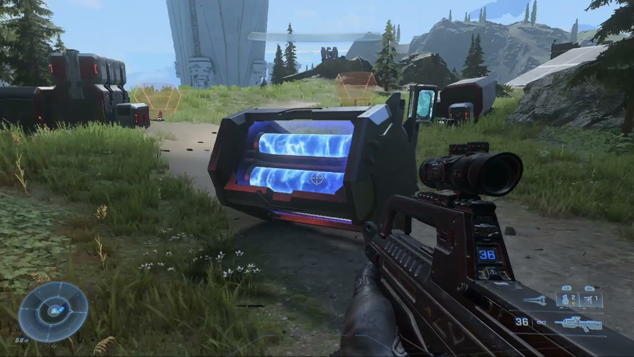 Halo infinite Guide how to move the big fusion,Plasma,Shock and
