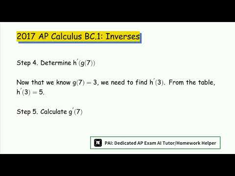 2018 AP Calculus