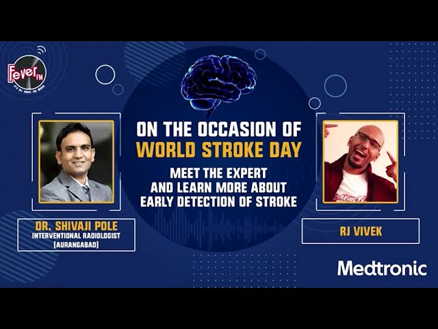 Dr. Shivaji Pole with RJ Vivek | World Stroke Day class=