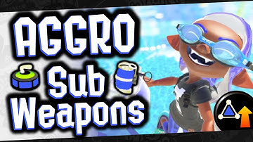 How To Use AGGRESSIVE Sub Weapons In Splatoon 3