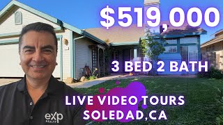 1427 Madera, Soledad, CA  - Want a Tour of a Rare Cuesta Views Single Story?  Realtor News Flash