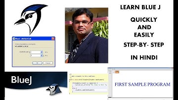 How to Learn Blue J Q and E : - #1 Introduction to BlueJ In Hindi