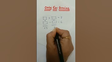 maths puzzle Math puzzle #shorts #puzzleMath puzzle #shorts #puzzle only for Genius