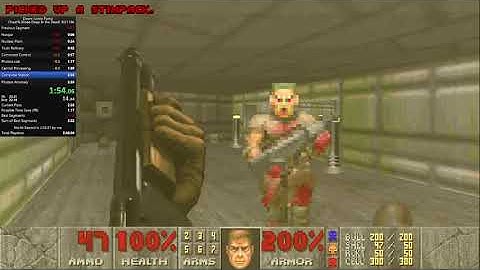 Ultimate Doom Episode 1 Cheat% In 2:24.74 (Unity Port, No Saves)