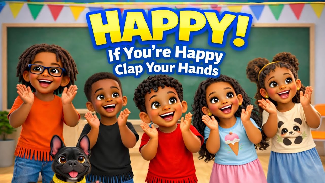 You’re Happy and You Know It  | Sing Along Song for Kids