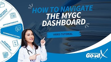 GoodX Web Tutorial - Navigating the myGC Dashboard