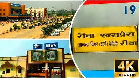 ANAND VIHAR (T) [Delhi] - REWA (T) (12428) REWA / REWANCHAL EXPRESS | Complete Railway Journey Vlog