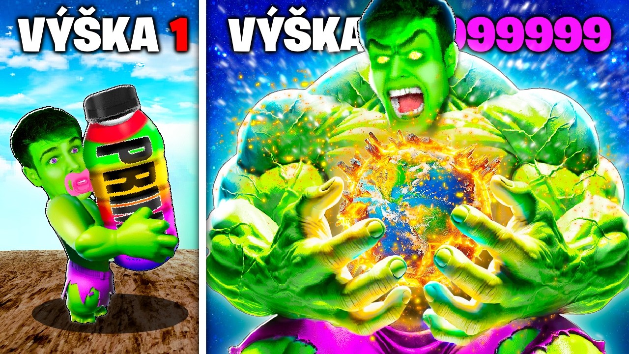 Od NEJNIŽŠÍHO na NEJVYŠŠÍHO HULKA v GTA 5!