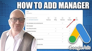 How To Add Manager To Google Ads Account