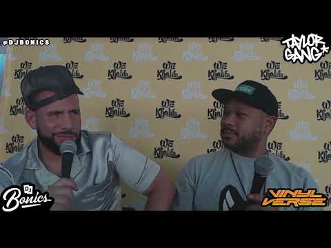 Dj Bonics talks with DJ Drama on the Vinyl Verse Tour.