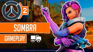 Overwatch 2 - Sombra Gameplay on Junkertown (No Commentary)