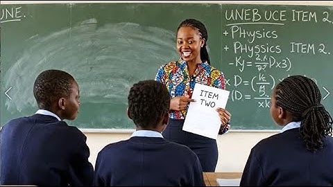 UNEB 2025 S.4 Natuurkunde 1 | Item 2 Volledige oplossing Uitgelegde oplossing