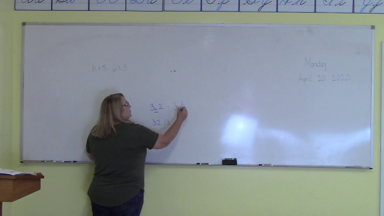 4th grade math 04 20 - YouTube