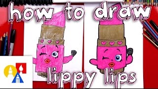 How To Draw Lippy Lips Shopkins