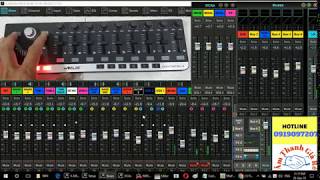 Worlde EasyControl  9 - Bộ điều khiển fader mixer behringer x-air