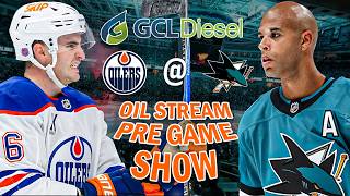 Oilers @ Sharks | The GCL Diesel Oil Stream Pregame Show | 10-10-26