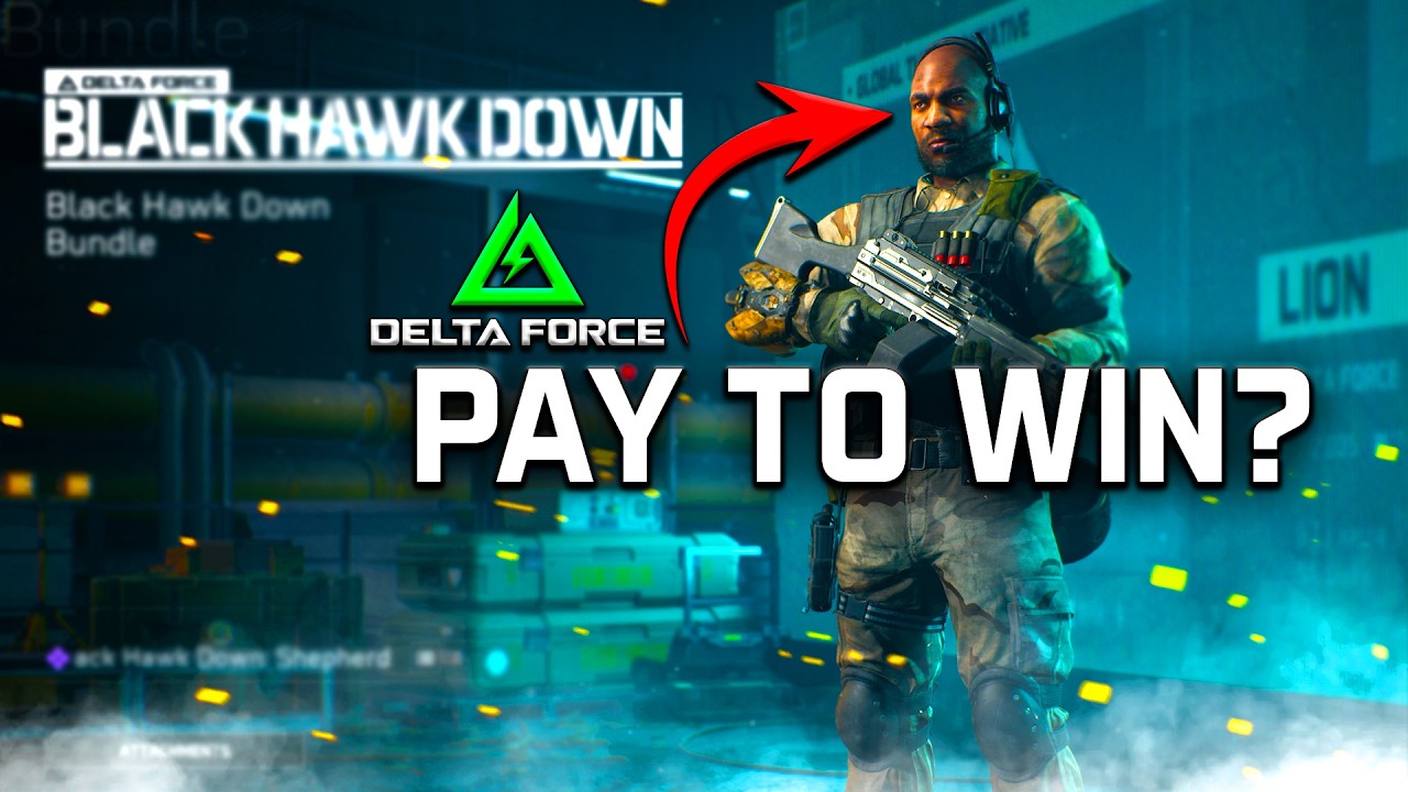 Is This Skin Pay To Win Delta Force Bundle Black Hawk Down Youtube 