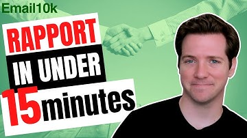 How to Build a Relationship with a Prospect in under 15 Minutes
