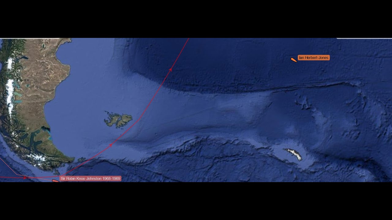 South Atlantic Rescue Ian Herbert-Jones PUFFIN 36′ Golde Globe Race