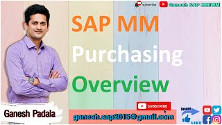 SAP End to End Purchasing Process | Real Time Business Scenarios | Base for S4 HANA Procurement